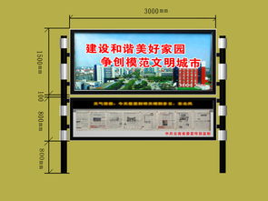 社區(qū)信息之窗 閱報(bào)欄燈箱與小區(qū)宣傳欄的多樣化應(yīng)用與市場分析